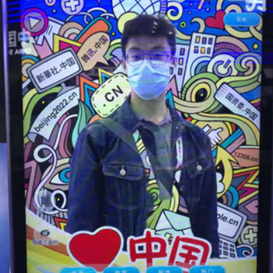 无绿幕拍照